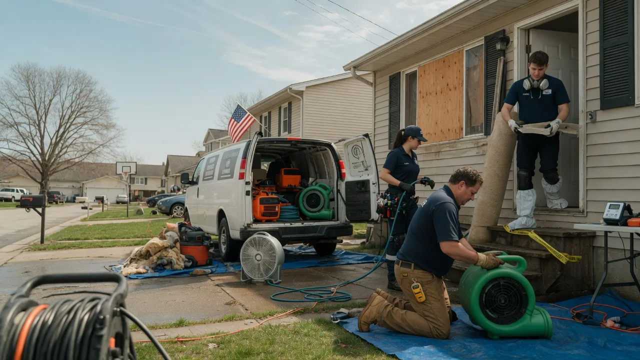Water Damage Restoration in Germantown, KY near me